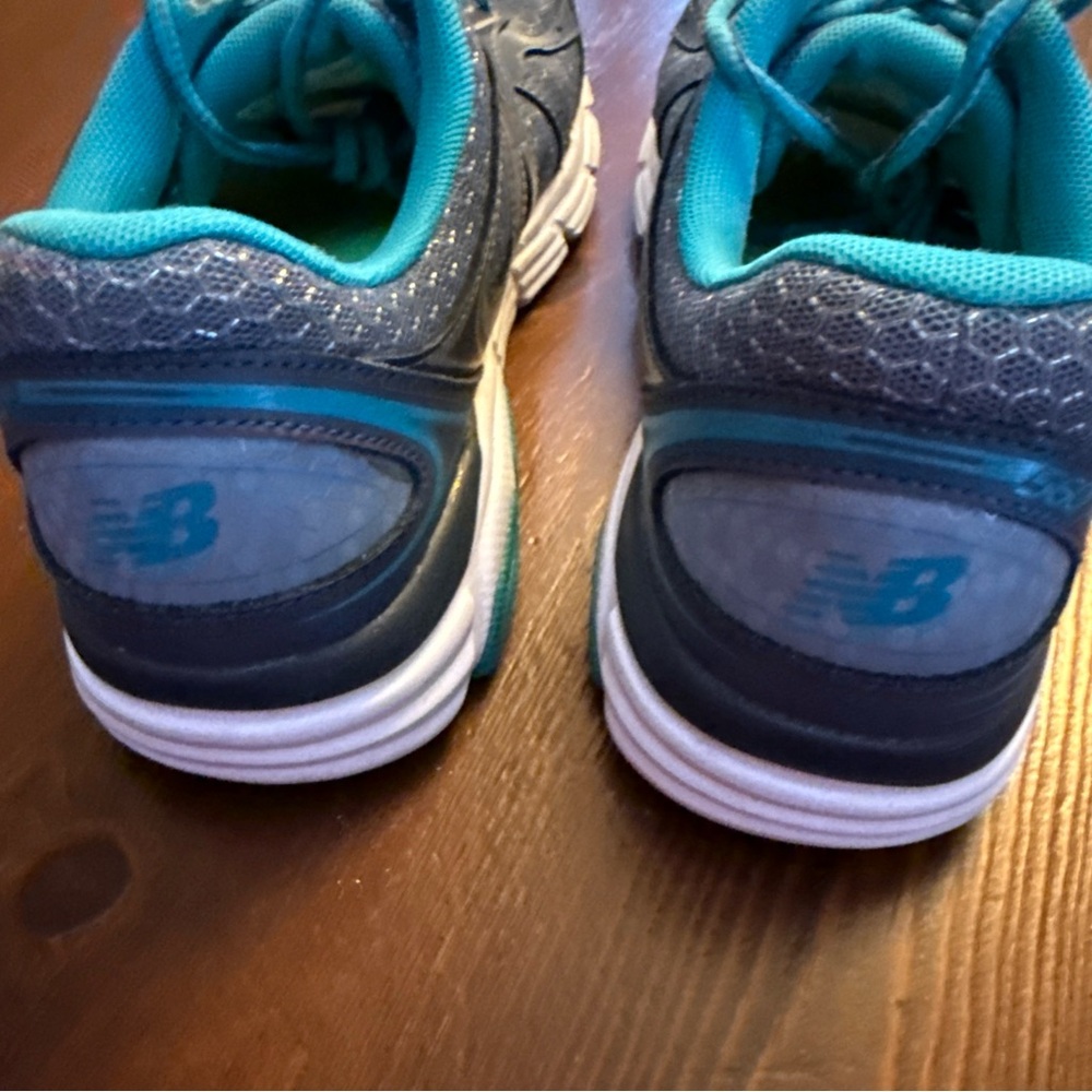 New Balance 560v6 Running‎ Shoes Womens Size 8 Gray Teal Mesh Tech Ride W560LG6 - Picture 6 of 8